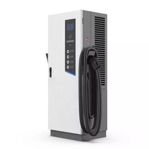 60KW CCS Type2 Type1 DC Charger Fast Electric Car Single Gun For Electric