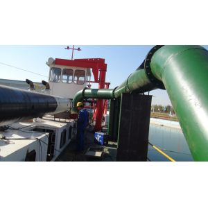15m Dredging Depth Anchoring Boom 700mm Cutter SuctioSand Dredger 1.5m Cutter