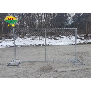 Pvc Coated Temporary Chain Link Fence For Basketball