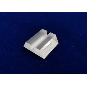 Cheap Design / Custom Made OEM / ODM Groove Optical Glass Prism ZF6 Colorless 14x12x4.5 AL+AF @420-700nm RAVG&gt;85% for sale