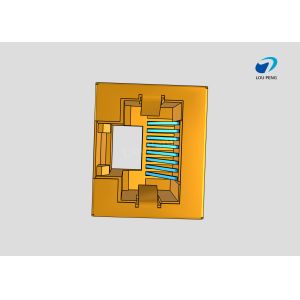 RJ45 jack cat.5 THT vertical