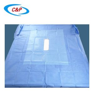 SMS Laparotomy Surgical Drape Kit Blue Non Woven