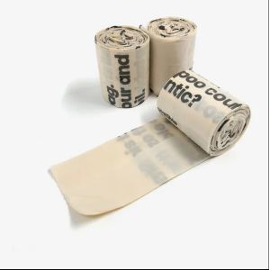 AISUN factory Customized Compostable Pet Garbage Poop Bags for Dogs