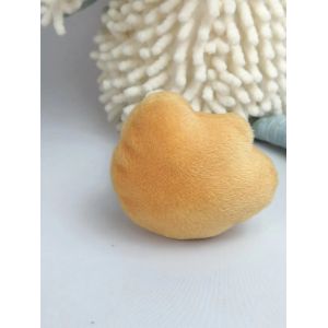 Stuffed Animal Chenille Duck And PP Cotton Filling Cute Hedgehog Toy OEM ODM