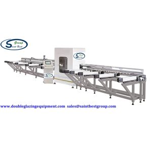 Four Axis CNC Aluminium Fabrication Machinery Profile Cutting Center