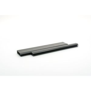 PVC Customized Black Plastic Extrusion ABS Sliding Profiles
