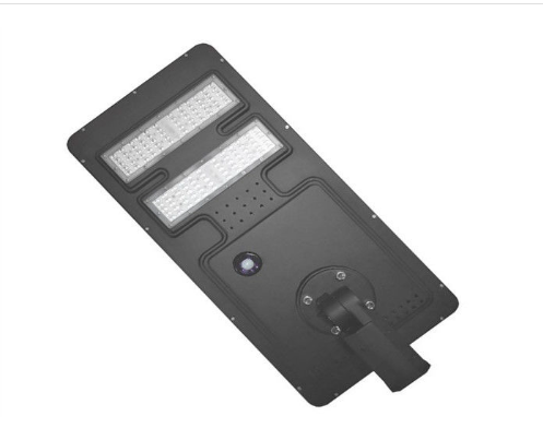 Outdoor 60W All In One LED Solar Street Light 2835 Chip 3.2V / 12AH Lithium Battery
