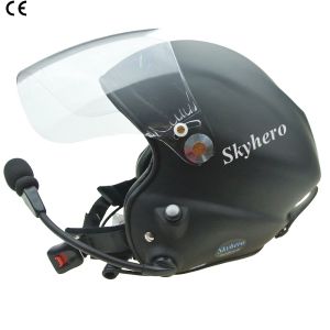 EN 966 Paramotor helmet two side PTT headset 13 years professional manufacturer