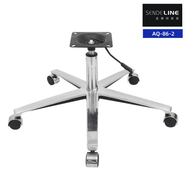 Quality Aluminum Office Chair Base With Wheels 700mm diameter Five Star Chair Legs wholesale