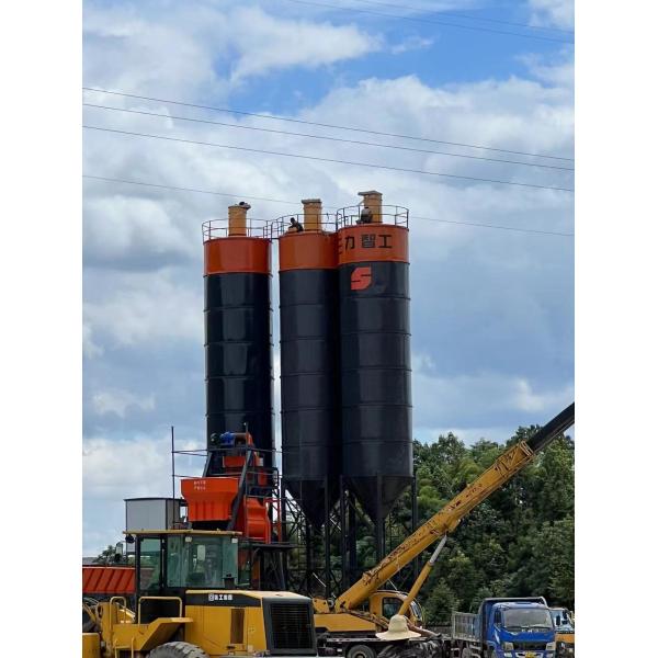 Quality Bucket type Concrete Mixing Plant 100m3/h Stationary Concrete Batching Plant wholesale