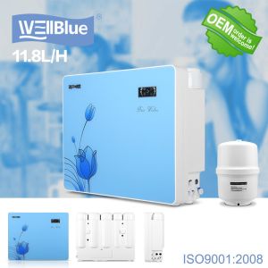 Cheap Under Sink 75G Water Filter Purifier Machine With RO System And LED Display for sale