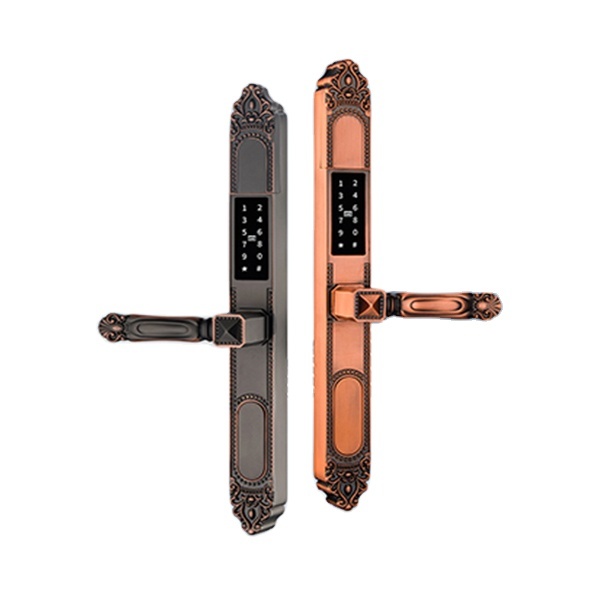 Quality Zinc Alloy Fingerprint Door Lock with 5 Unlock Ways for Apartments Offices wholesale