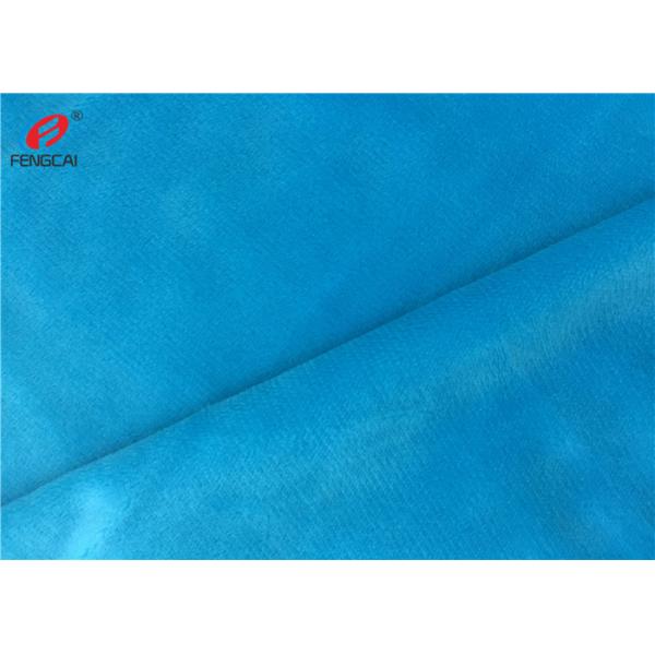 Solid Colour Super Soft Polyester Minky Plush Fabric Baby Blanket Material