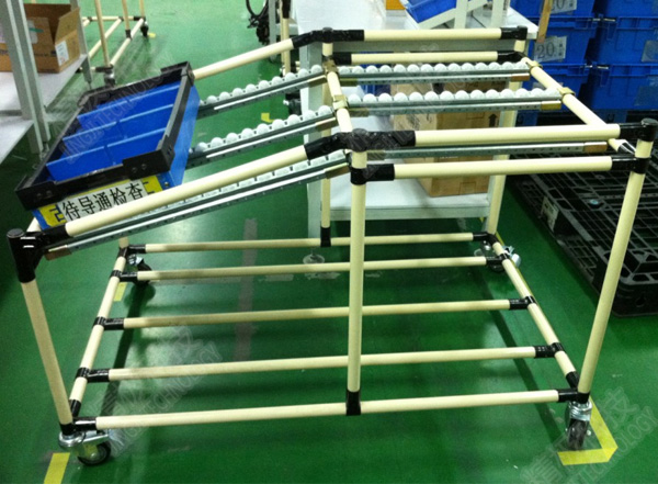 Angle Consolidation Connector Flexible Metal Pipe Joints for Assemble Line