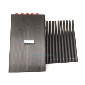 Handheld 5G Signal Jammer Blocker 10 Antennas 1w Each Band 2G 3G 4G 5G WiFi 15m