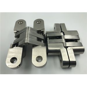 3D Invisible Adjustable Hidden Door Hinges Spring Self Closing Function