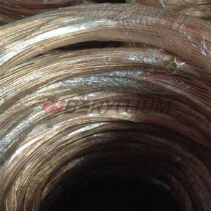 Copper Beryllium Alloy Cube2 Wire 0.28mm Dia. Used For Spring Connectors
