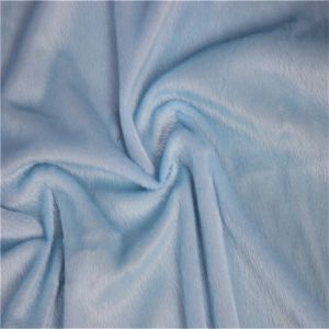 new brush fleece fabric cheap price velboa fabric elastic polyester fabric