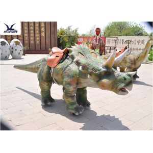 China Amusement Pack Large Ride On Dinosaur For Kids Playing Moving 6 Hours Battery Endurance on sale