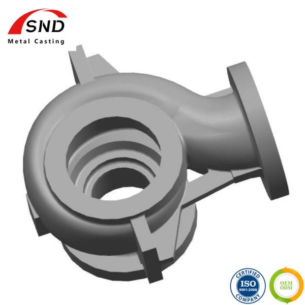 Quality Heavy Steel Castings Fabrication Big Pump Body Casting WC6 WC9 Material For Pump wholesale
