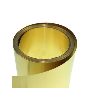China 0.01mm Durable Perforated Metal Roll Brass Coil Strip From Manufacturer on sale