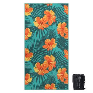 Microfibre Printed Quick Dry Beach Travel Towel Custom Sublimation Print