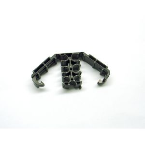 Multi metal pin insert injection molding / double injection mold