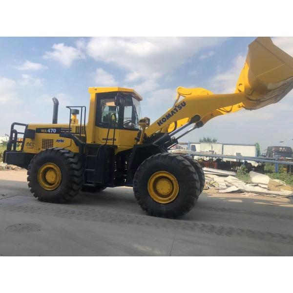Quality Japan Used Komatsu Wheel Loader for sale Second Hand WA470 Jindongyu Machinery wholesale