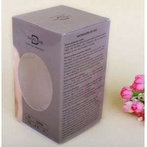 CMYK Foldable Bra Packaging Box Bio Degradable With Clear PVC Window
