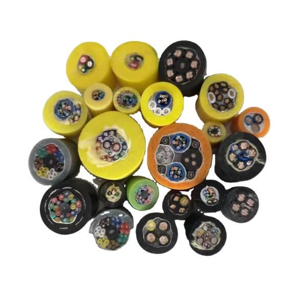 Type КГЭШ 3х95+1х10 Mining Flexible Shielded Reinforced Layer Cable For Mining