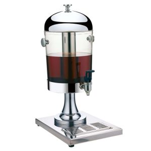 Cheap Chrome plating stainless steel juice dispenser for single use for sale