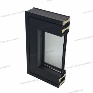 Exquisite Design Soundproof Broken Bridge Aluminum Sliding Window Heat Resistant