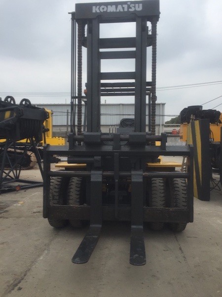 Quality komatsu 15ton diesel engine used forklift wholesale
