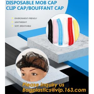 China Disposable MON CAP, CLIP CAP,BOUFFANT CAP,medical disposable surgical head caps,nonwoven mob cap,hair net NURSE CAP, MED on sale