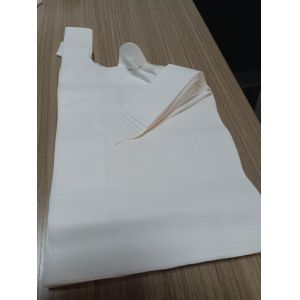 China Home Compostable Biodegradable Plastic Grocery Bags Transparent Eco Friendly Shopping Bag on sale