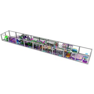 Cheap Customizable Ninja Indoor Playground Unisex Commercial Indoor Playgrounds OEM With Safety Device for sale