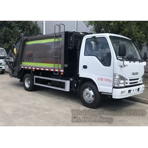 4 Ton Japan ISUZU 4X2 600P Compressed Garbage Truck
