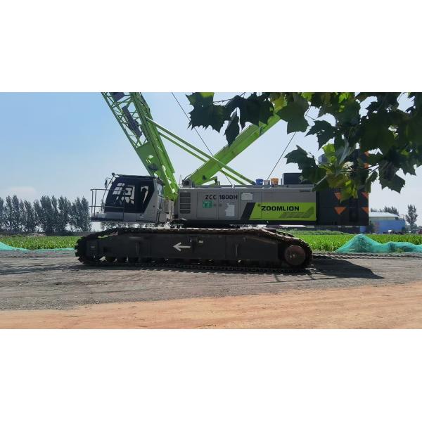 Quality Zoomlion Crawler Cranes Model ZCC1800 WP10HG336E334 Engine 32m Lifting Jib wholesale