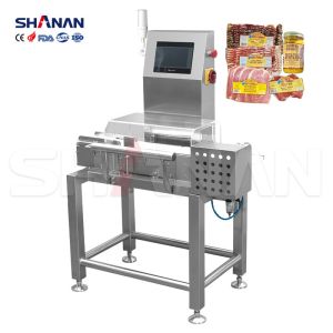 High Accuracy And Efficiency Conveyor Weight Checker Multiple Language Display