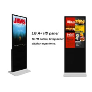 Vertical Interactive Digital Advertising Kiosk Display All In One 65 Inch