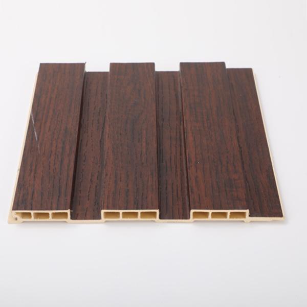 Indoor Decoration Fence WPC Panels with Eco-Friendly Lamination and Damask Pattern