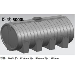 China Impact Resistance 5000 Liters Roto Mold Plastic Tanks 1320 Gallon on sale