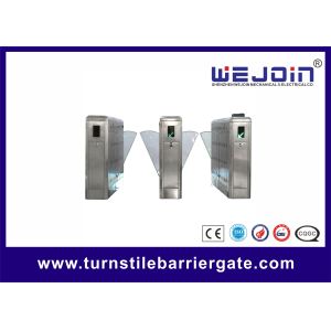 Secure And Automatical Flap Barrier Gate With Stainless Steel Housing