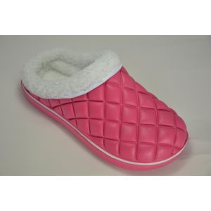 Fuzzy Inside Eva Fur Lined Garden Clog Style Slippers