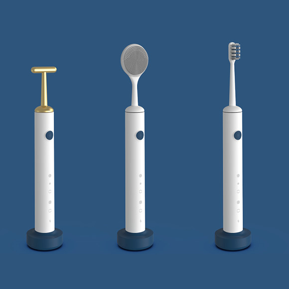 Quality Replaceable Heads 3 In 1 Ultrasonic Electric Toothbrush wholesale