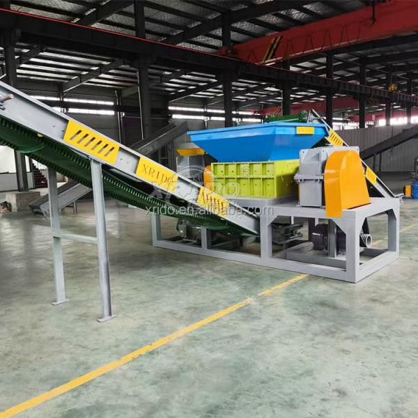 Industrial Metal Shredder Plastic Film Plastic Shredder Machine Waste Plastic pp Pe Baled Film Shredder