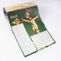 2012 charity december Poster Customized Calendar Printing Service with YO