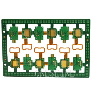 Cheap 6 Layer Rigid Flex PCB with ENIG Surface Finish for sale