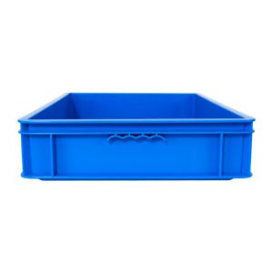 555*415*115mm Hard Plastic Crate in EU Customizable Volume to Meet Your