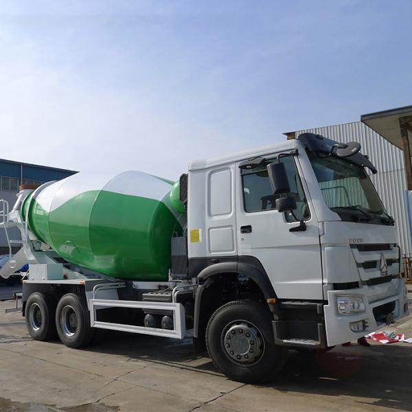 Euro 2 Concrete Construction Equipment Concrete Mixer Vehicle With ZF8118